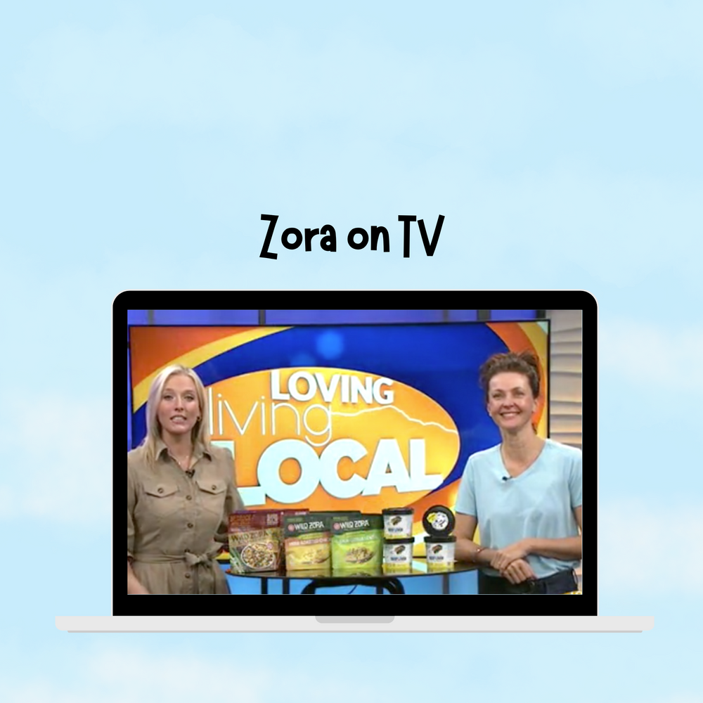 Zora on TV with Loving Living Local